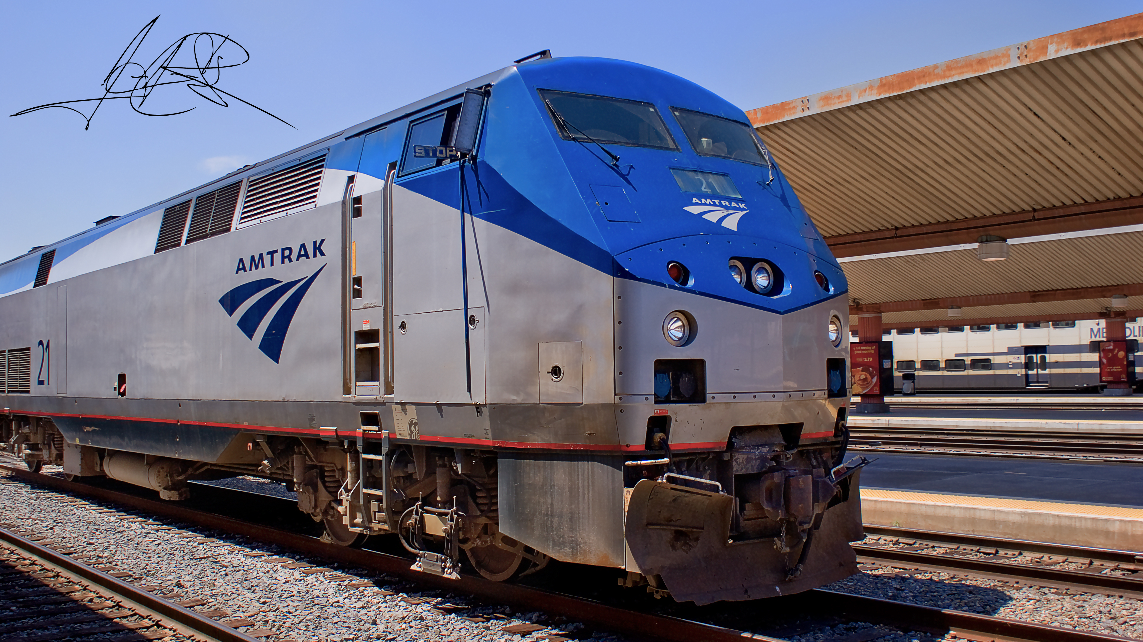 Amtrak at the LA Union Station | Tales from a Nut Shell cracked open